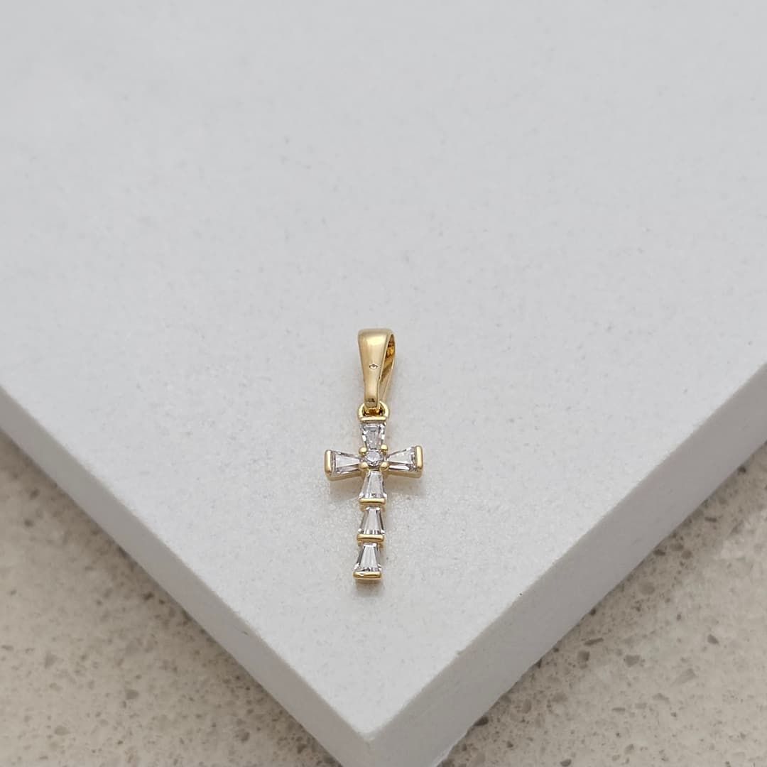 DIJE CRUZ BAGUES X6 7X19MM